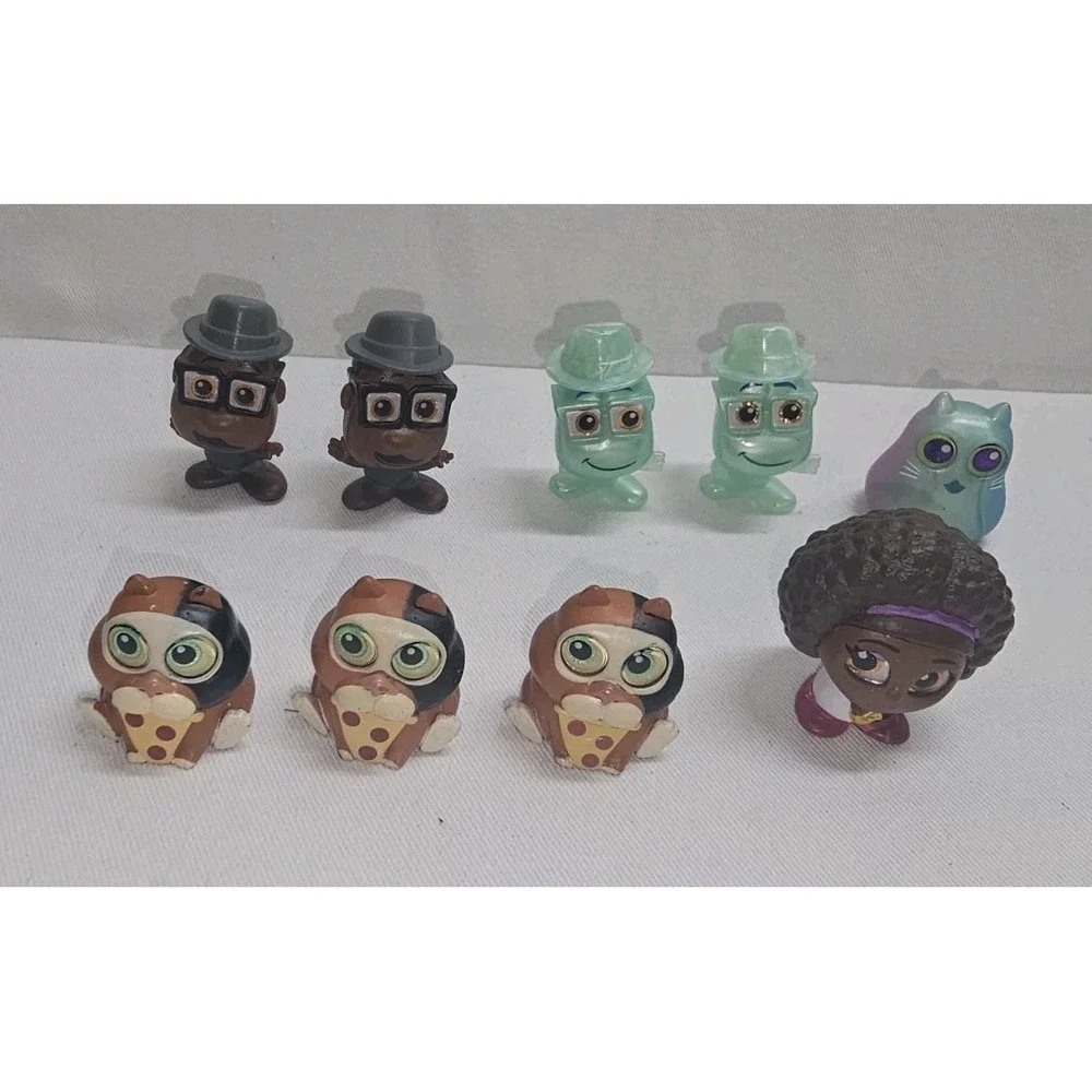 Disney Doorables Pixar Soul Figure Lot Joe Soul Form Mr Mittens Pizza 8pc Bundle